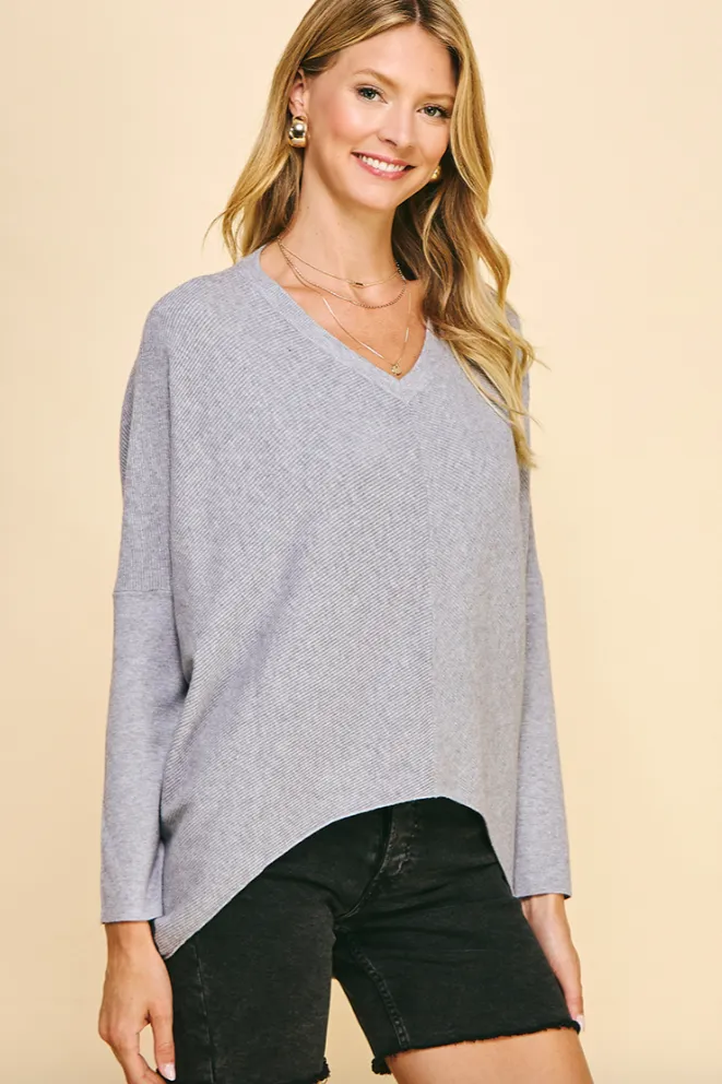 Sculpted Sleeve Sweater