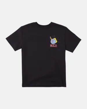 Static Channel Tee - Black