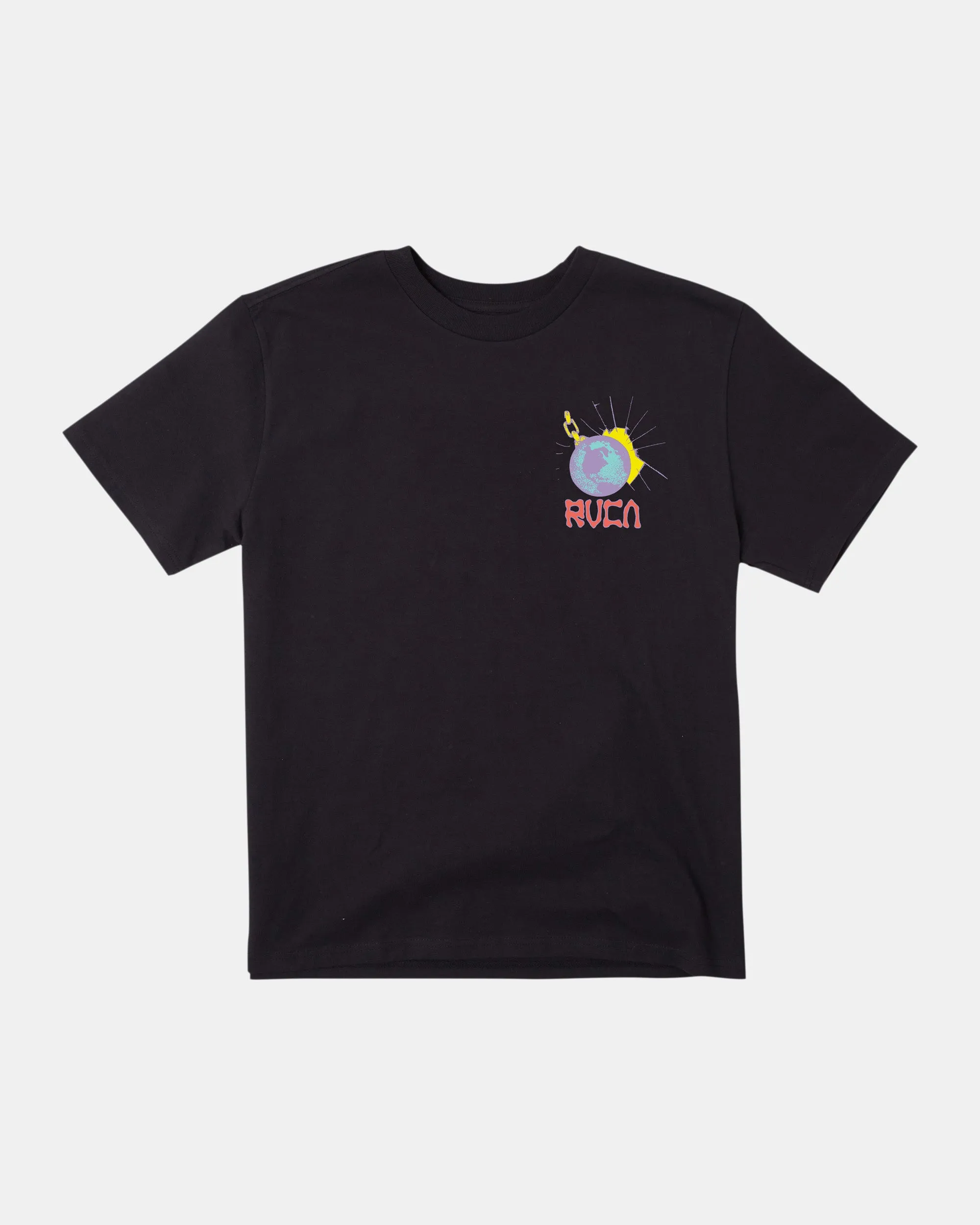 Static Channel Tee - Black