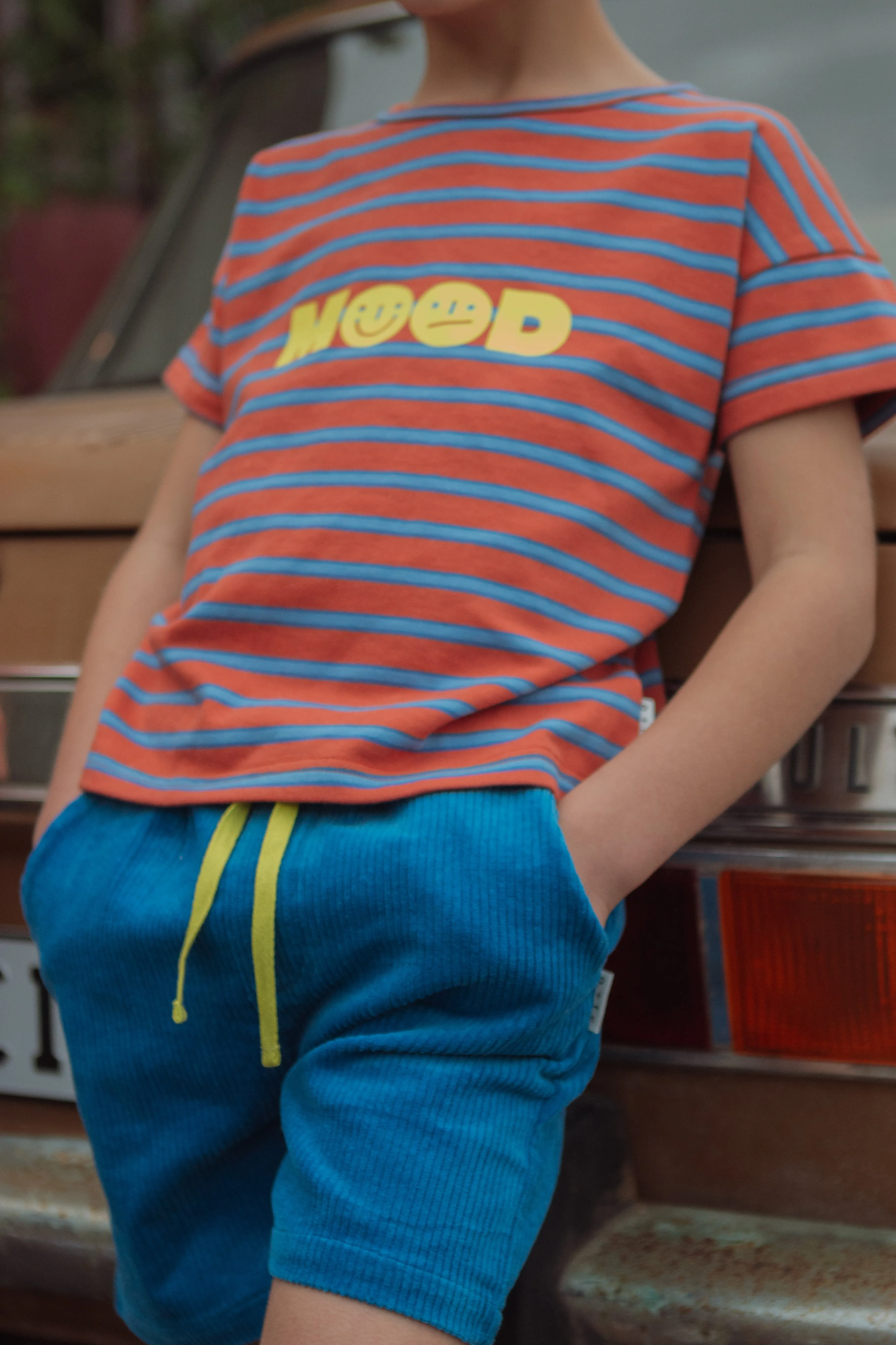 Stripe Mood Relaxed Fit Tee