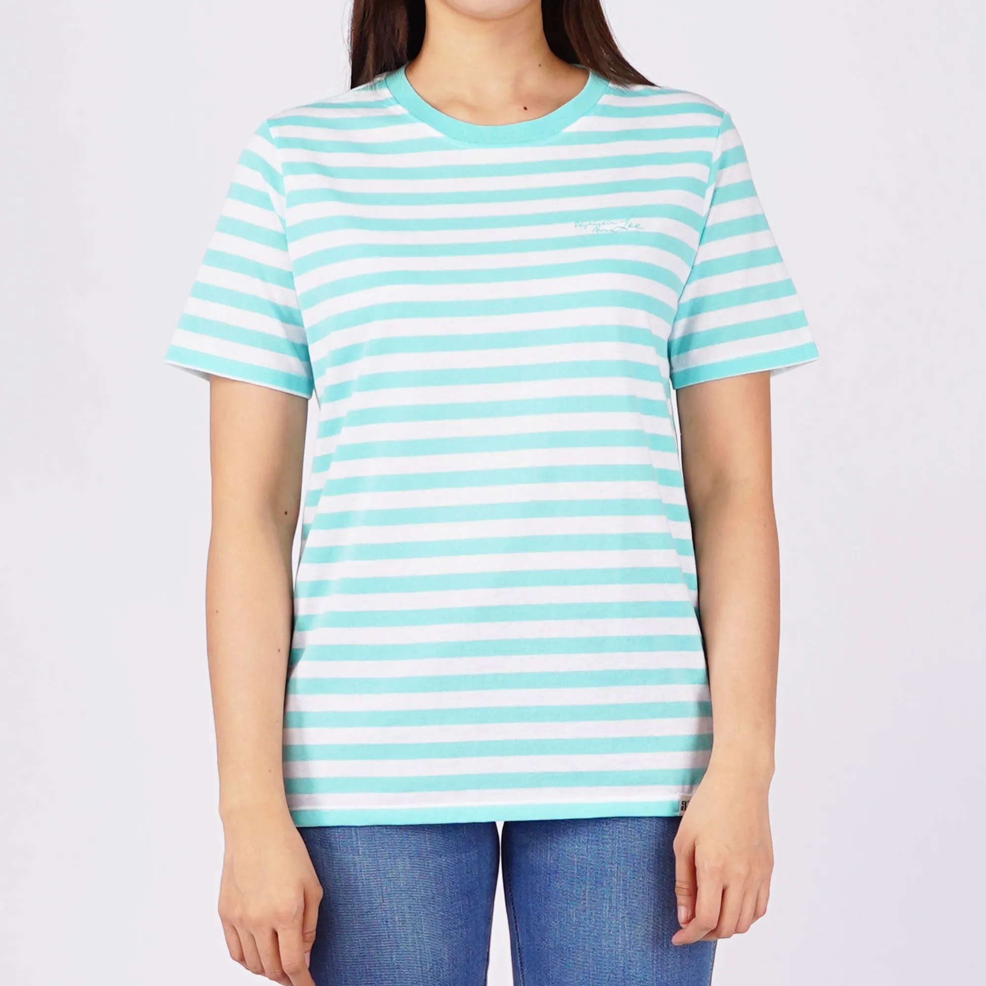 Stylistic Mr. Lee Ladies Basic Tees Relaxed Fit 120559 (Green)