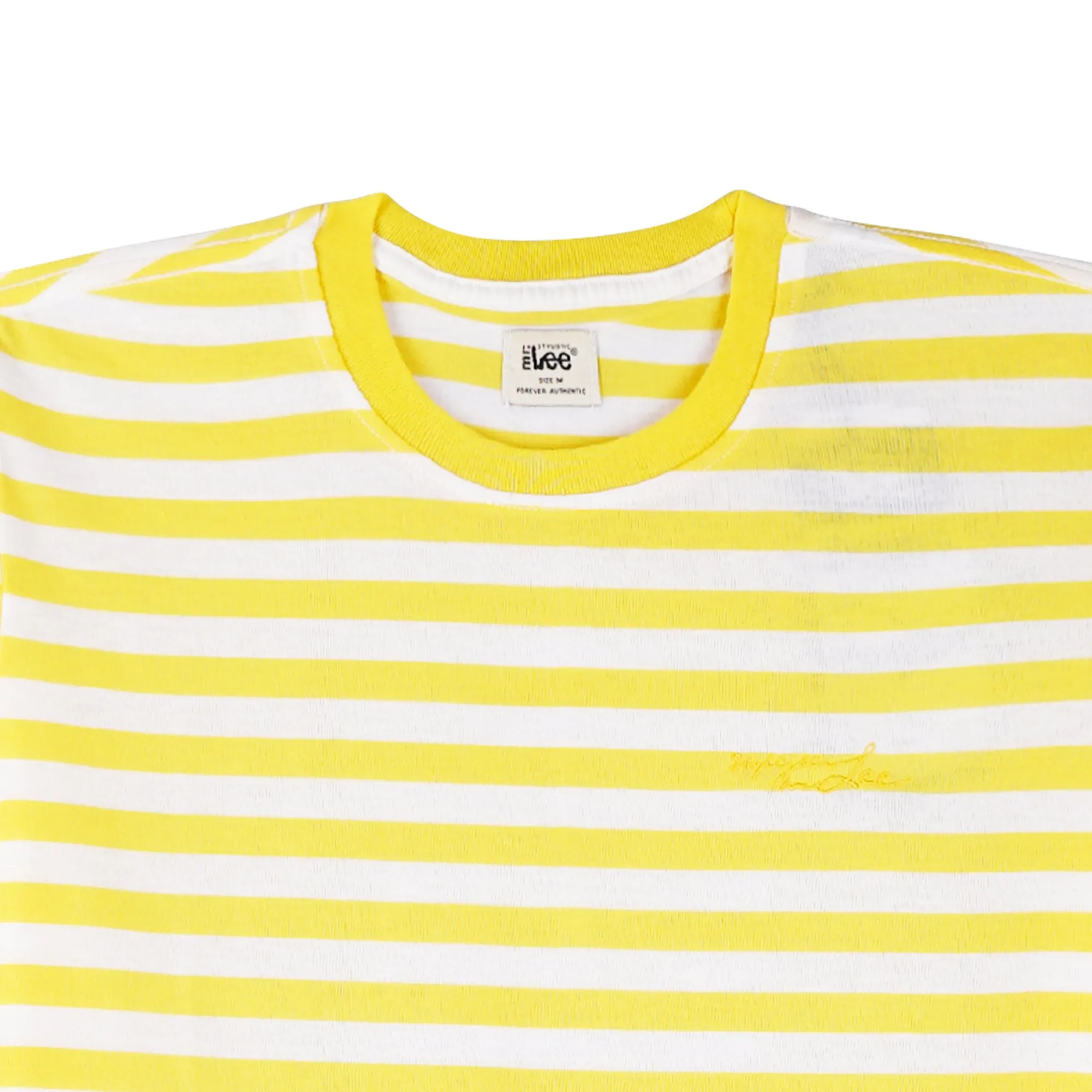 Stylistic Mr. Lee Ladies Basic Tees Relaxed Fit 120559 (Yellow)