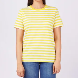 Stylistic Mr. Lee Ladies Basic Tees Relaxed Fit 120559 (Yellow)