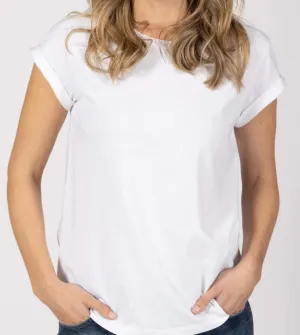 TOP: Manly Tee- White