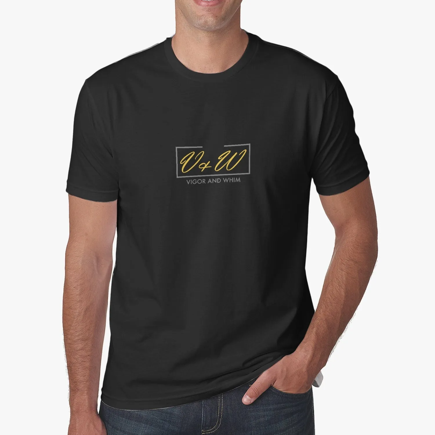 Vigor And Whim, Mens T - Black