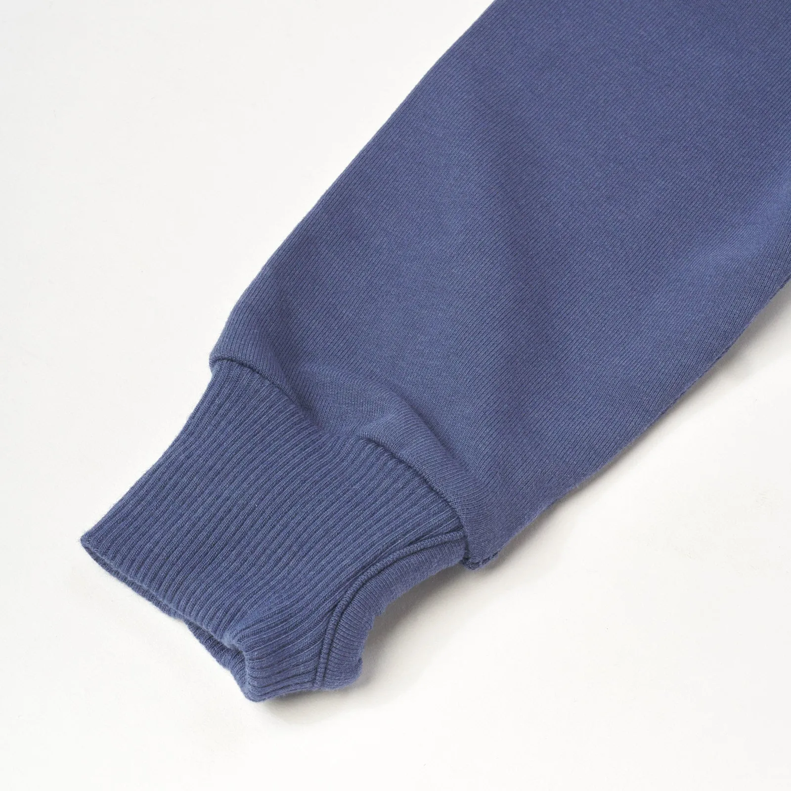 Vintage Navy Henley Hoodie