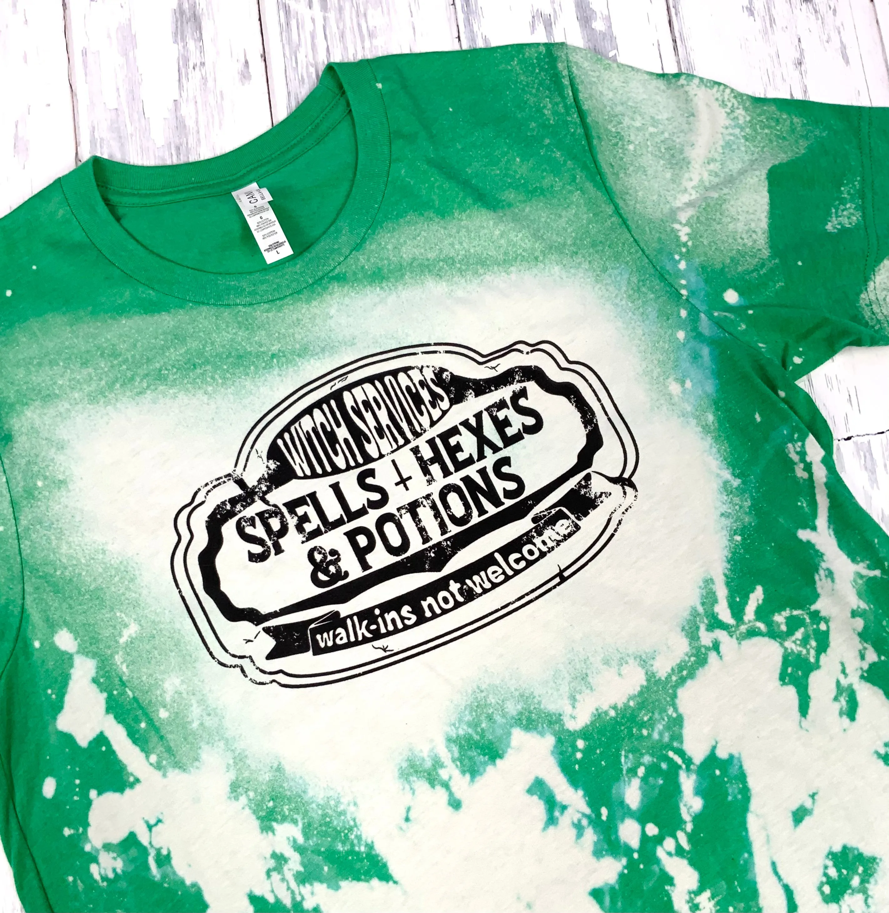 Witch Services - Spells   Hexes & Potions Graphic Tee