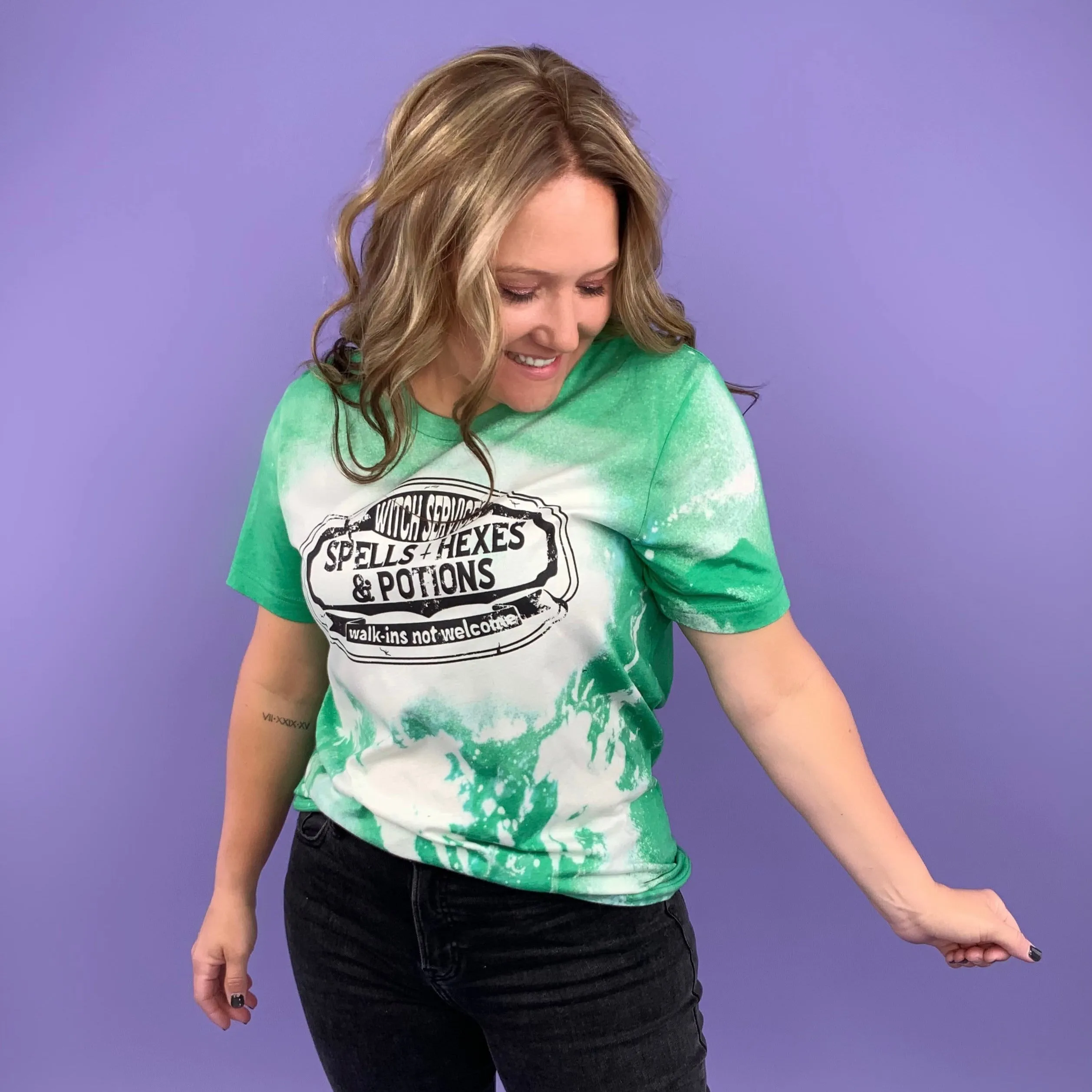 Witch Services - Spells   Hexes & Potions Graphic Tee