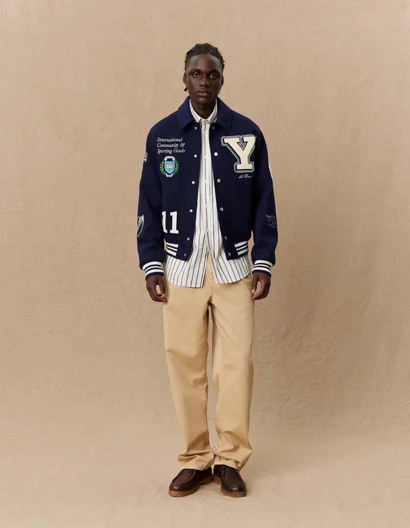Yale Wool Varsity Jacket