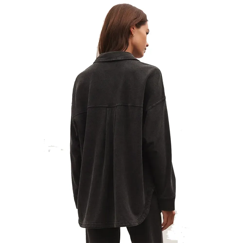 Z Supply Women's All Day Knit Denim Jacket